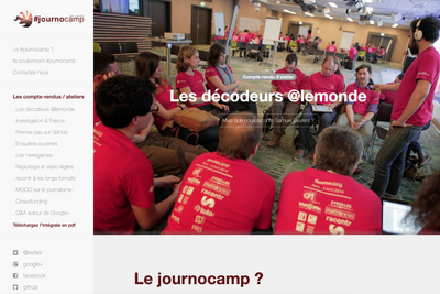 +2800 journalistes "tâtent des outils modernes"